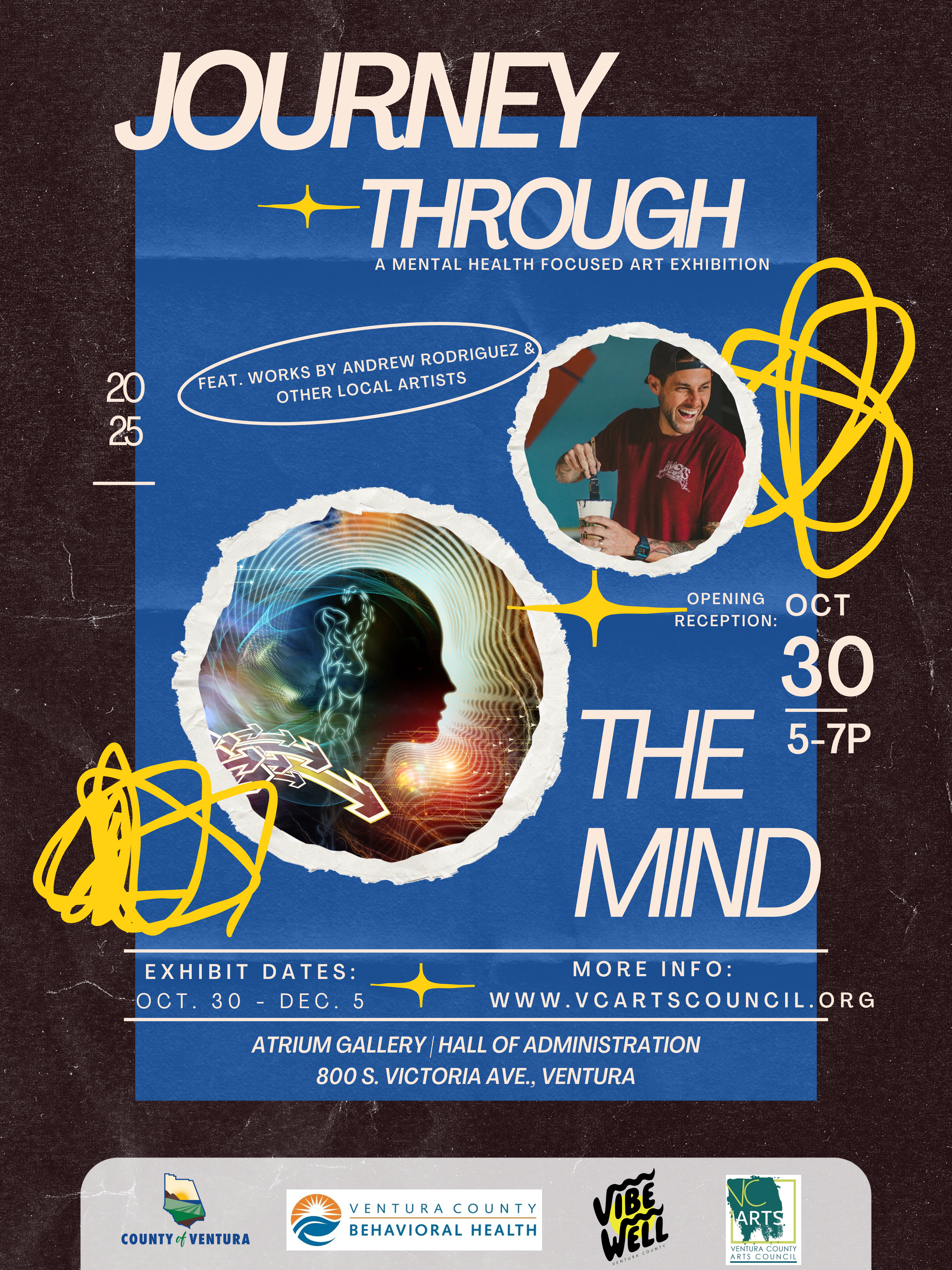JOurney through the mind event flyer